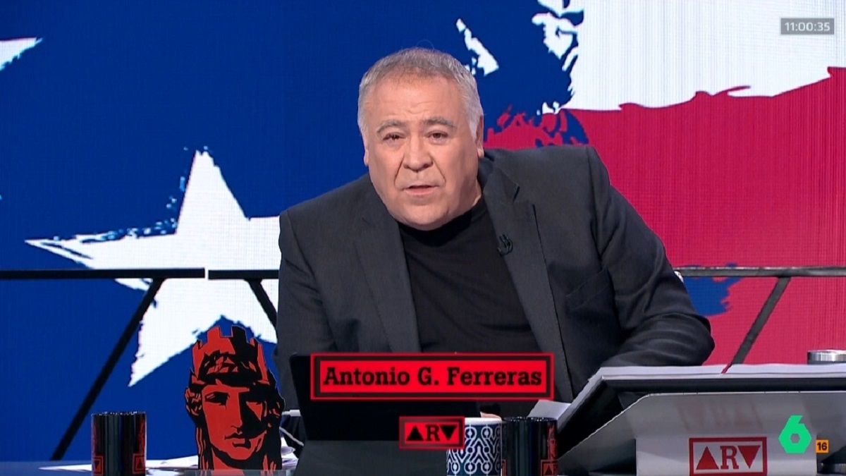 Antonio García Ferreras en 'Al Rojo Vivo'.