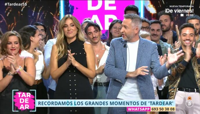 Verónica Dulanto y Frank Blanco en el final de 'Tardear'.