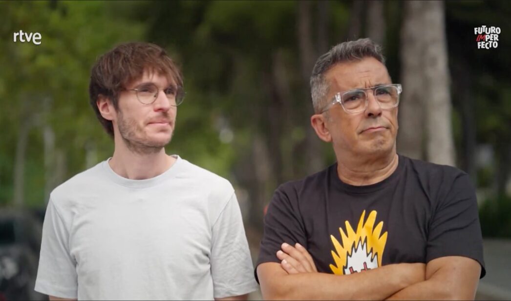 David Martos y Andreu Buenafuente en la promo de 'Futuro imperfecto'.