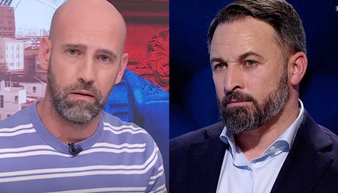 Gonzalo Miró y Santiago Abascal.