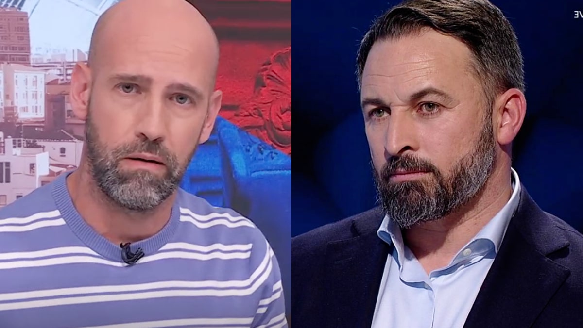 Gonzalo Miró y Santiago Abascal.