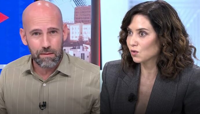 Gonzalo Miró e Isabel Díaz Ayuso.