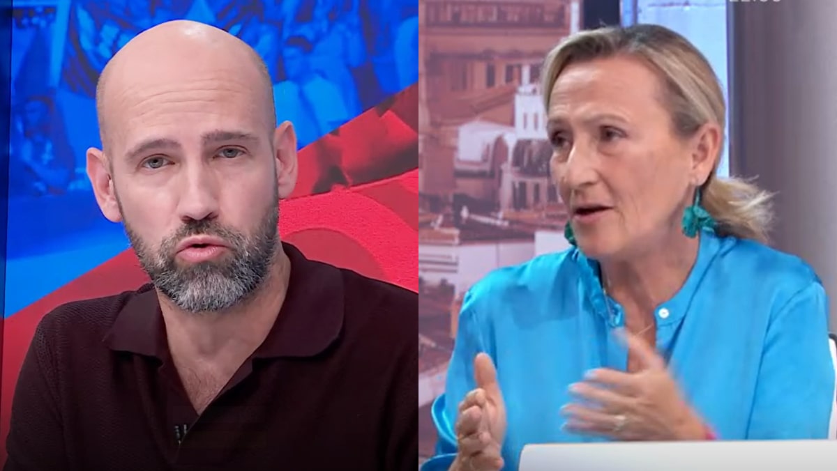 Gonzalo Miró e Isabel Durán en 'Directo al grano'.