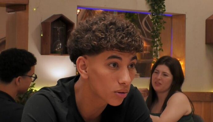 Hamza en 'First Dates'.