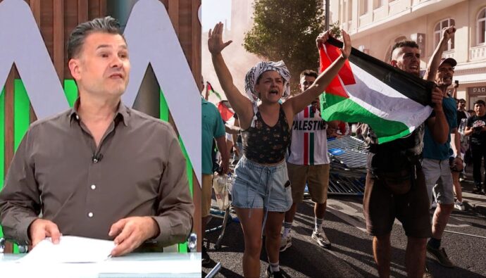 Iñaki López se pronuncia sobre las protestas propalestinas.