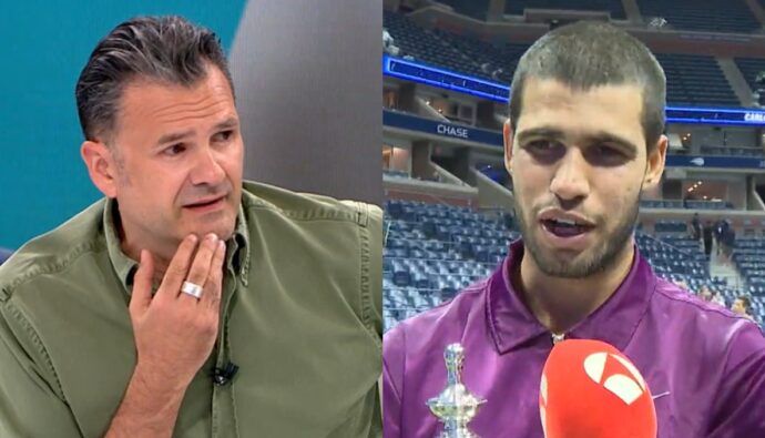 Iñaki López y Carlos Alcaraz.