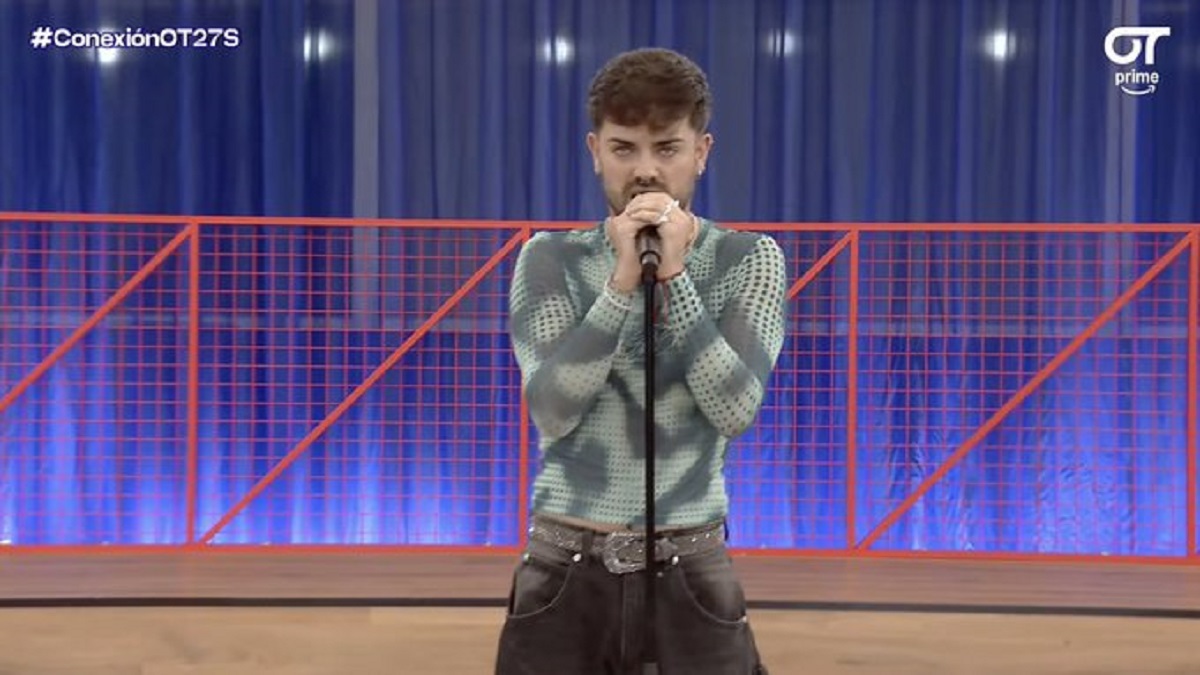 Iván Rojo en el pase de micros de 'OT 2025'.