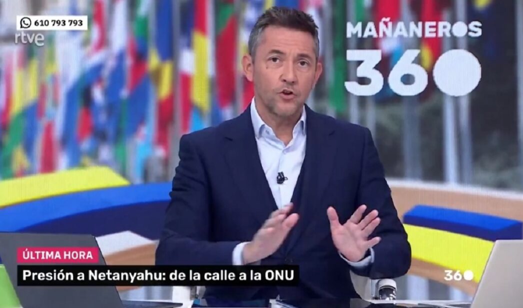 Javier Ruiz en 'Mañaneros 360'.