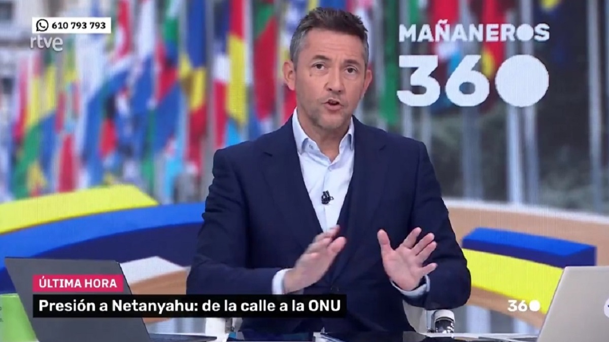 Javier Ruiz en 'Mañaneros 360'.