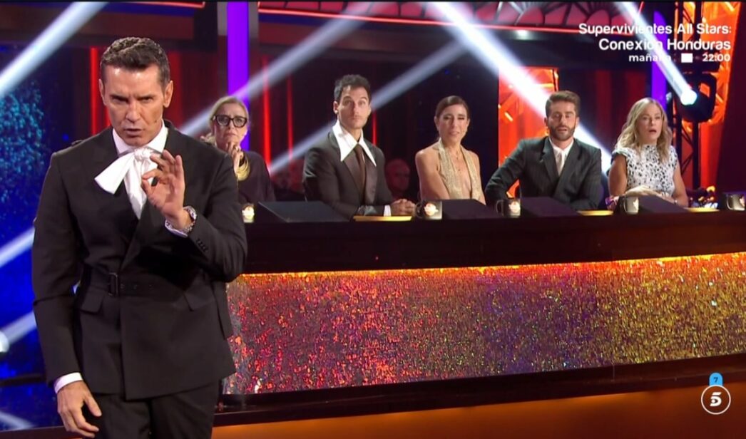 Jesús Vázquez en 'Bailando con las Estrellas'.