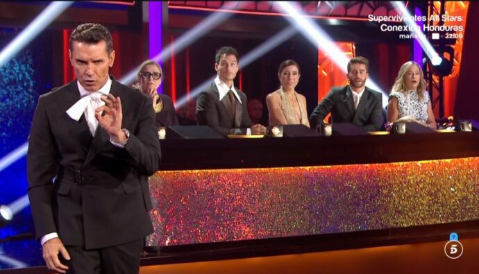 Jesús Vázquez en 'Bailando con las Estrellas'.