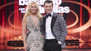 Jesús Vázquez y Valeria Mazza en 'Bailando con las estrellas'.