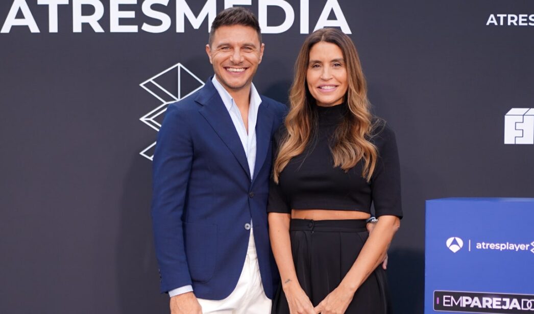 Joaquín Sánchez y Susana Saborido, presentadores de 'Emparejados' en el FesTVal.