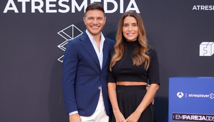Joaquín Sánchez y Susana Saborido, presentadores de 'Emparejados' en el FesTVal.