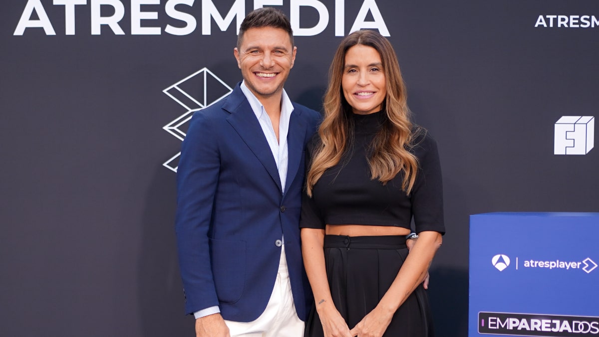 Joaquín Sánchez y Susana Saborido, presentadores de 'Emparejados' en el FesTVal.