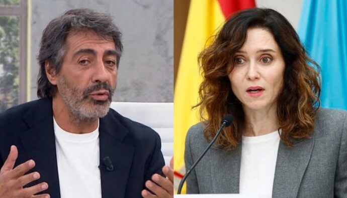 Juan del Val e Isabel Díaz Ayuso.