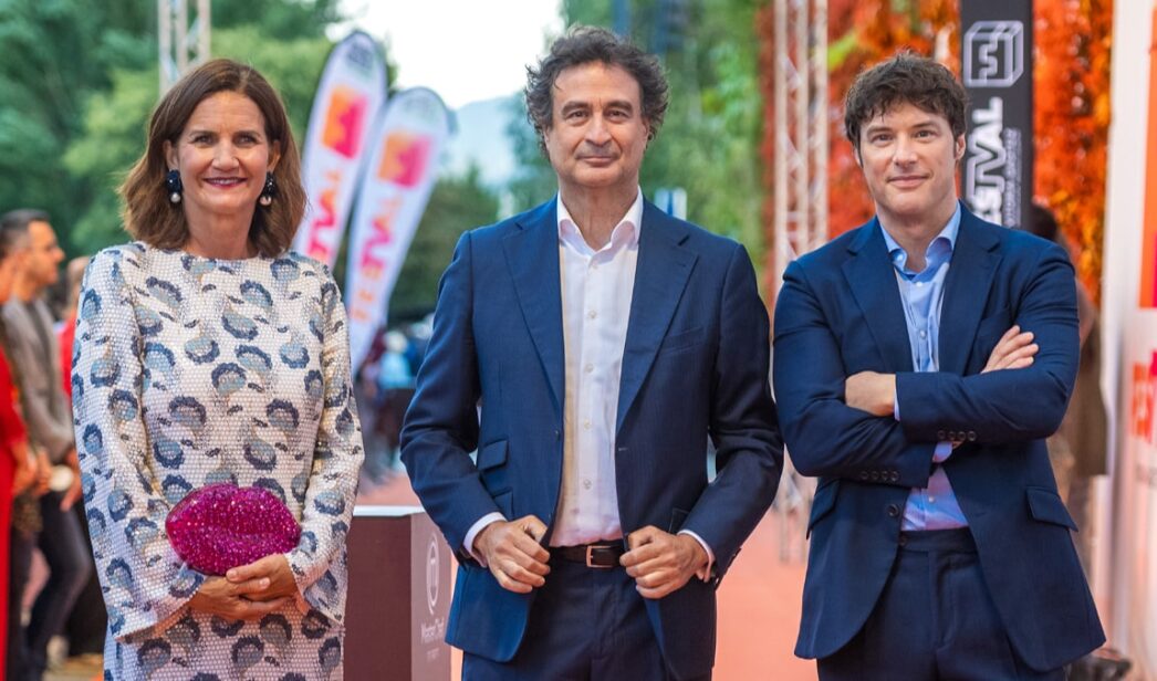 Samantha Vallejo-Nágera, Pepe Rodríguez y Jordi Cruz en el FesTVal.