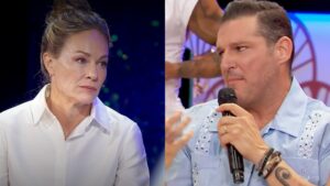 Julia Gómez Cora y Manu Tenorio en 'Bailando con las estrellas'.
