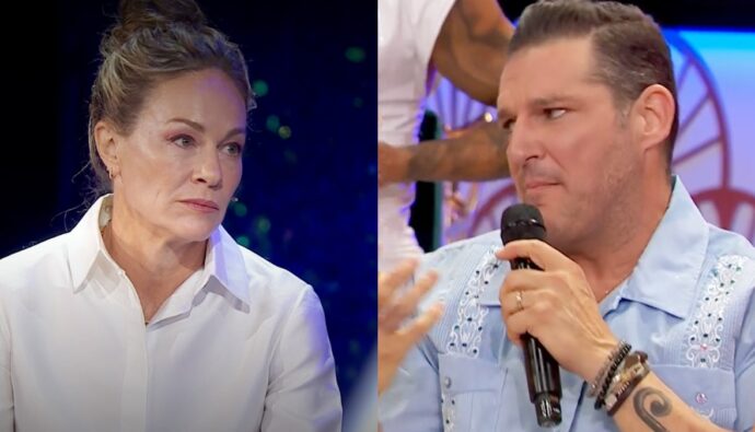Julia Gómez Cora y Manu Tenorio en 'Bailando con las estrellas'.