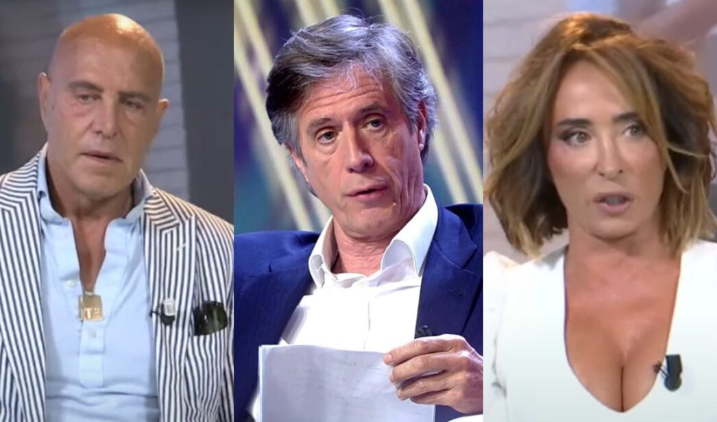 Kiko Matamoros, Carlo Costanzia y María Patiño.