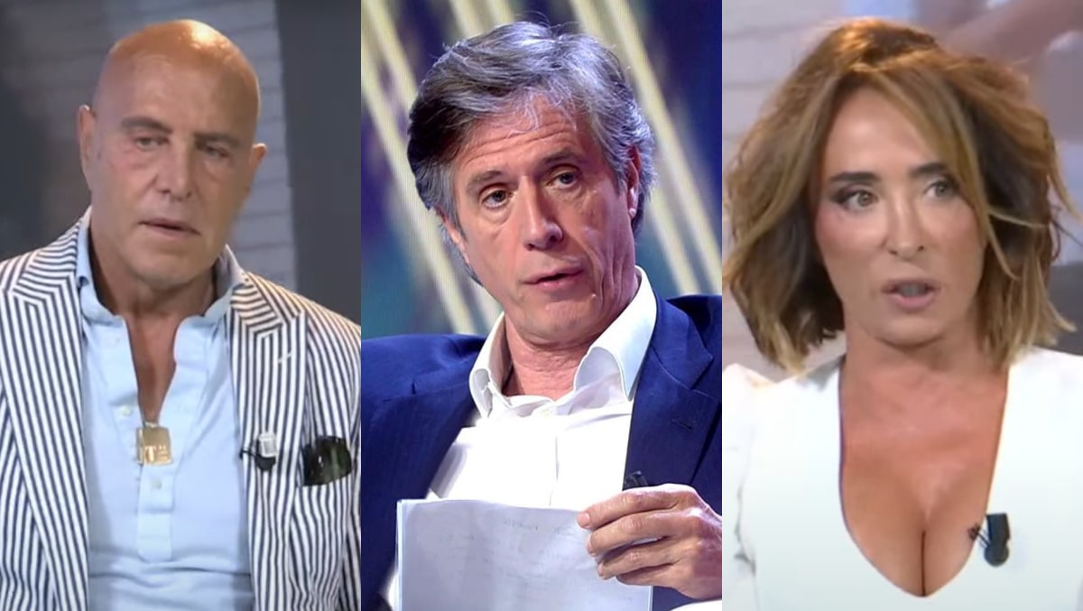 Kiko Matamoros, Carlo Costanzia y María Patiño.