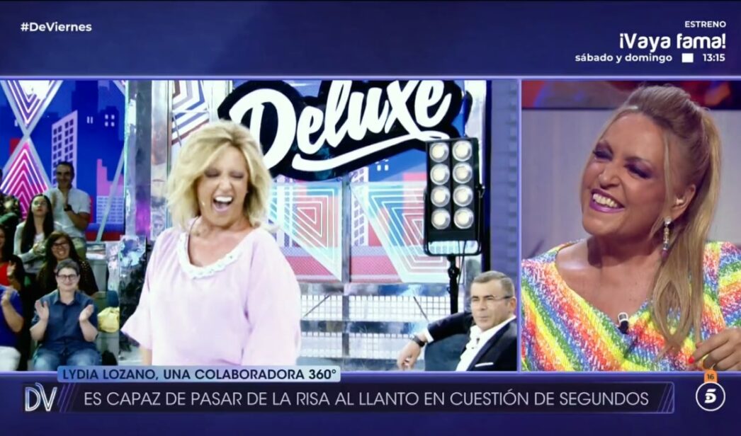 Lydia Lozano en 'De Viernes'.