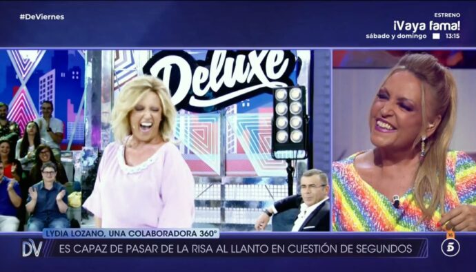 Lydia Lozano en 'De Viernes'.