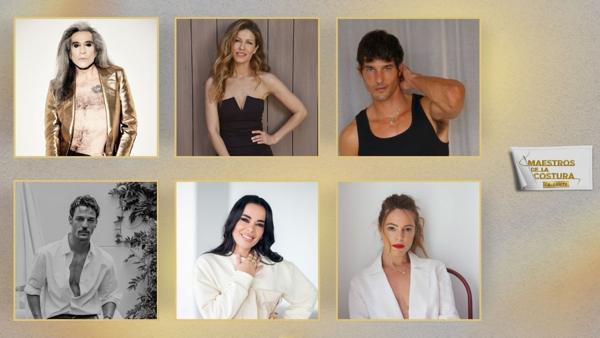 Primeros concursantes de 'Maestros de la costura Celebrity 2'