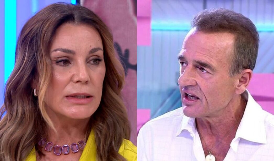 Mar Flores y Alessandro Lequio.