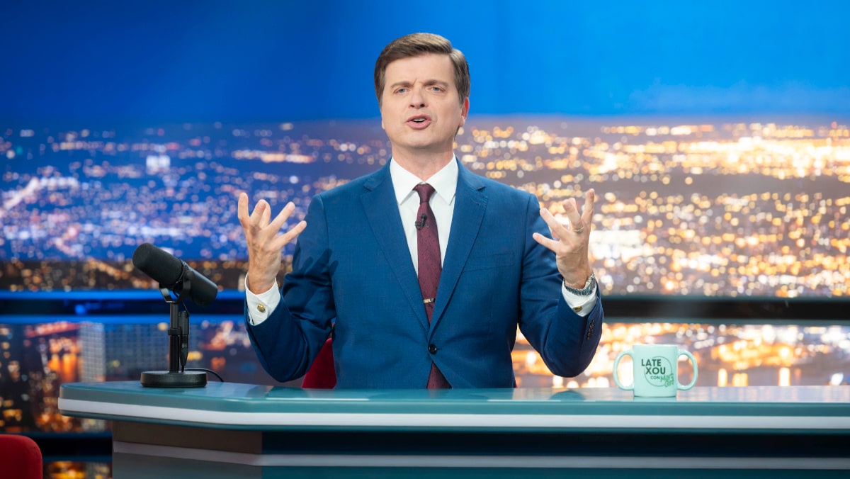 Marc Giró en 'Late Xou'.