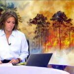 María Casado en 'Informativos Telecinco'.