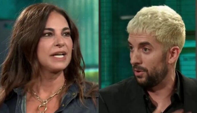 Mariló Montero y David Broncano en 'La Revuelta'.