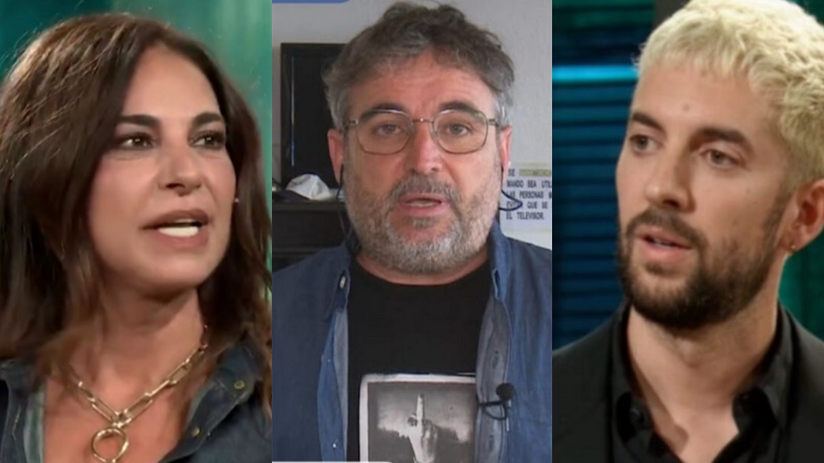Mariló Montero, Jordi Évole y David Broncano.