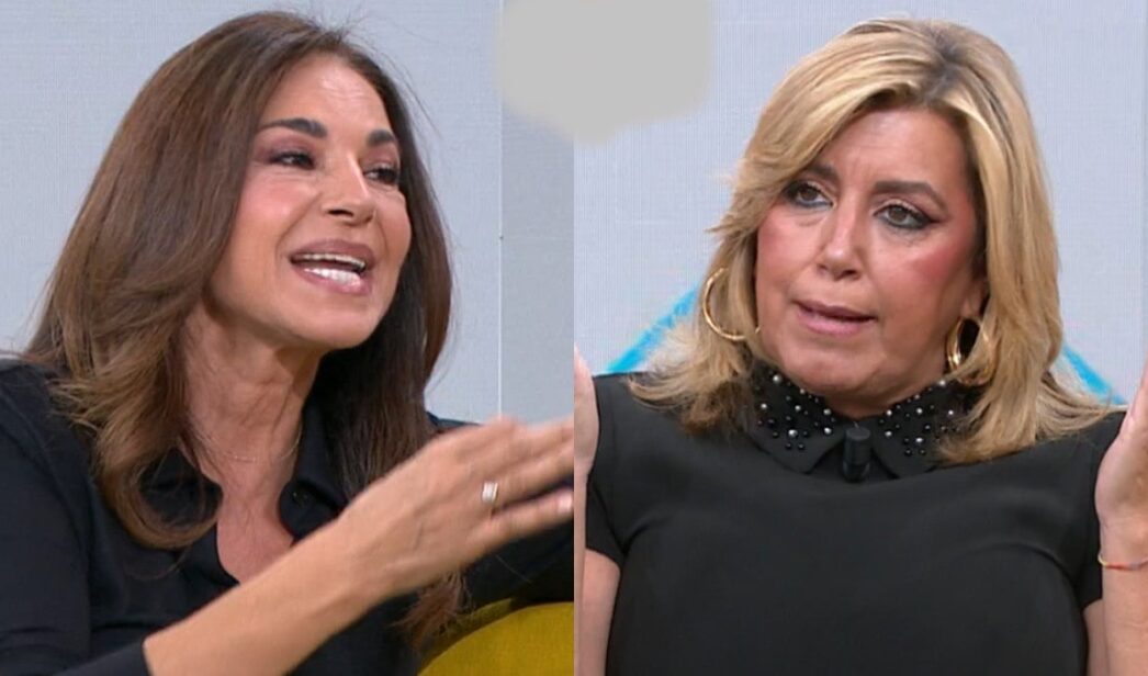 Mariló Montero y Susana Díaz en 'Espejo Público'.