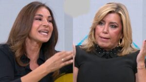 Mariló Montero y Susana Díaz en 'Espejo Público'.
