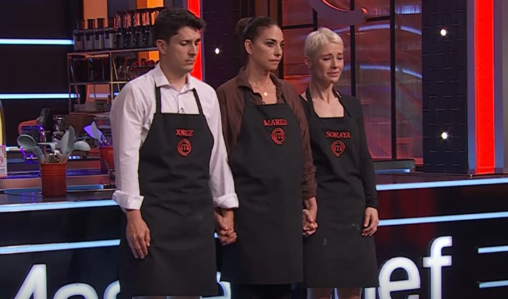 Jorge Luengo, Mariló MOntero y Soraya en 'MasterChef Celebrity'.
