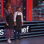 Valeria Vegas y Jorge Luengo en 'MasterChef Celebrity'.