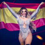 Melody en Eurovisión 2025.