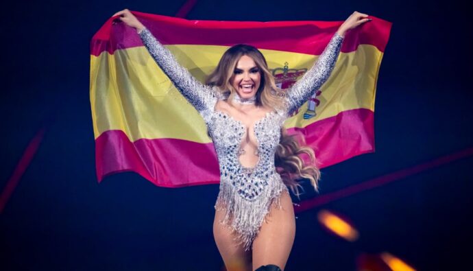 Melody en Eurovisión 2025.
