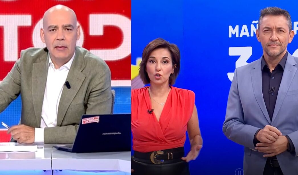 Nacho Abad, Adela González y Javier Ruiz.
