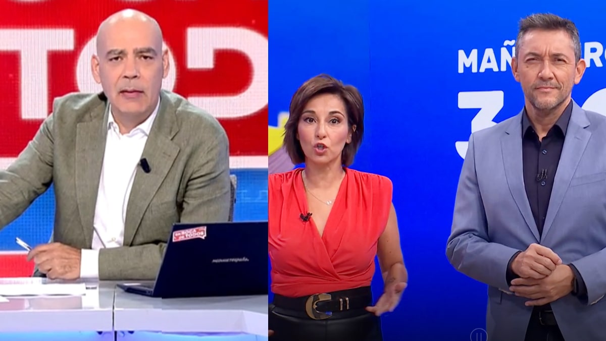 Nacho Abad, Adela González y Javier Ruiz.