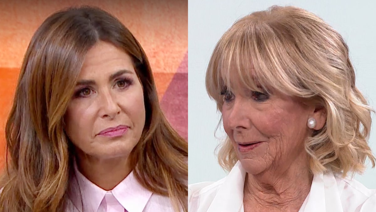 Nuria Roca y Esperanza Aguirre en 'La Roca'.