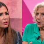 Nuria Roca y Manuela Carmena.