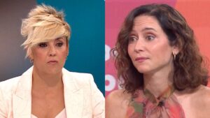 Cristina Pardo e Isabel Díaz Ayuso.