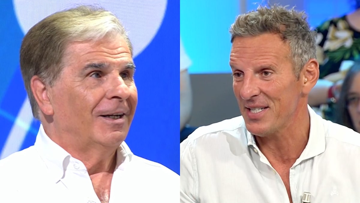 Pedro Ruiz y Joaquín Prat en 'El tiempo justo'.