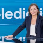 Pepa Bueno en el 'Telediario 2'.