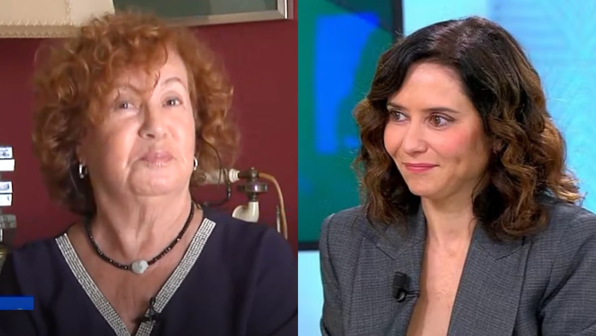 Rosa Villacastín e Isabel Díaz Ayuso.