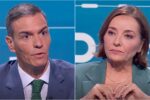 Muchos han captado lo mismo durante la entrevista de Pepa Bueno a Pedro Sánchez en el 'Telediario' de TVE