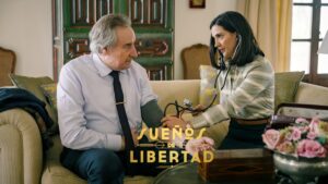 Don Pedro y Luz en 'Sueños de libertad'.