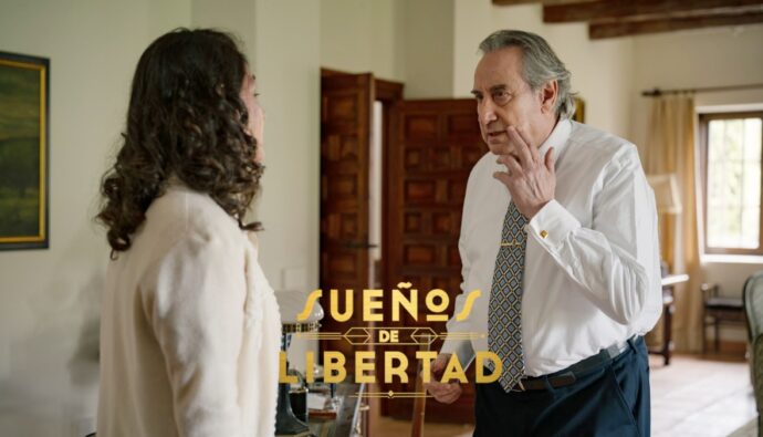 Digna y don Pedro en 'Sueños de libertad'.